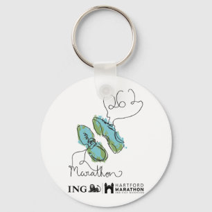 Hartford Marathon: Schuhe Schlüsselanhänger