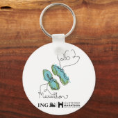 Hartford Marathon: Schuhe Schlüsselanhänger (Vorderseite)