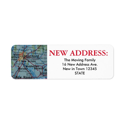 Hartford New Address Label (Vorne)