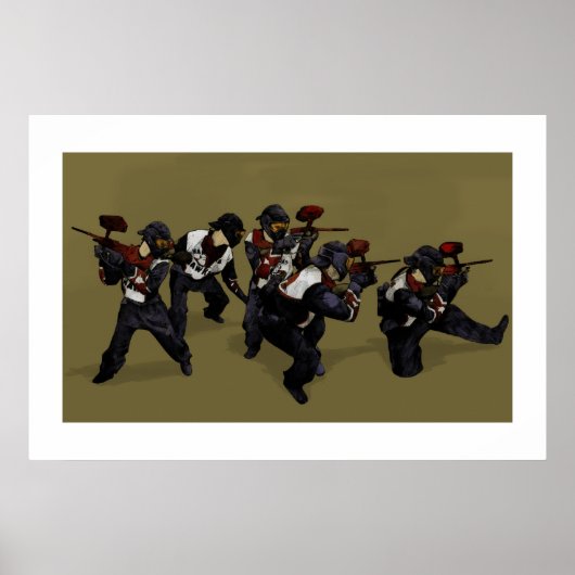 Hartford Paintball Poster (Vorne)