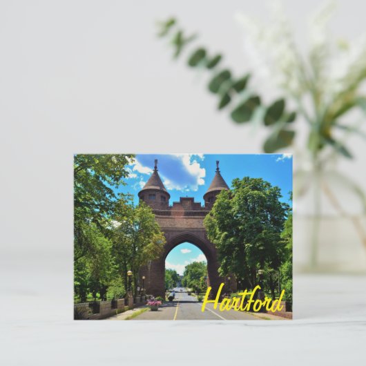 Hartford Postcard Postkarte (Stehend Vorderseite)