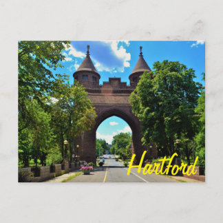 Hartford Postcard Postkarte