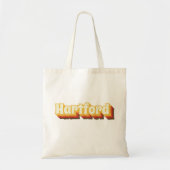 Hartford Retro Vintager Text Tragetasche (Vorne)