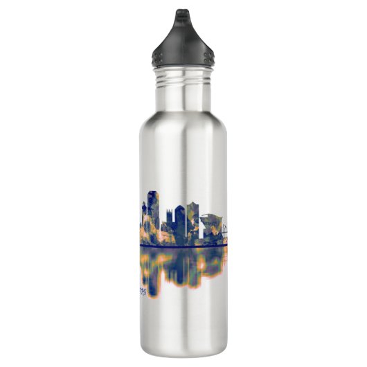 Hartford Skyline Edelstahlflasche (Rechts)