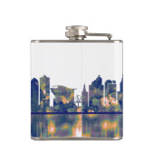 Hartford Skyline Flachmann (Rückseite)