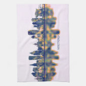 Hartford Skyline Geschirrtuch (Vertikal)