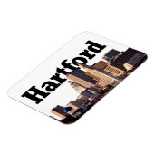 Hartford Skyline mit Hartford in Sky Magnet (Linke Seite)