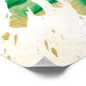 Hartford Skyline Poster (Ecke)