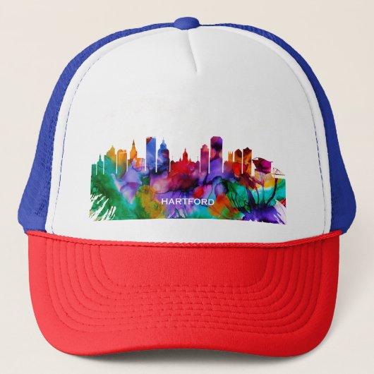 Hartford Skyline Truckerkappe (Vorderseite)
