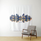 Hartford Skyline Wandteppich (Beispiel)