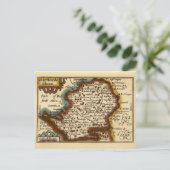 "Hartfordeshire" Hertfordshire Landkreis Karte (Stehend Vorderseite)