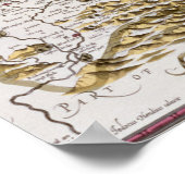 Hartfordshire und die Situation von Hartford Poster (Ecke)