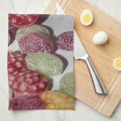 Hartfrüchte aus Glas verschüttet - Küche Geschirrtuch (Viertel Falte)