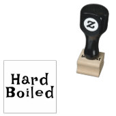 Hartgekochte Briefmarke Gummistempel (Stempel)