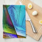 Hartglas 1 geschirrtuch (Viertel Falte)