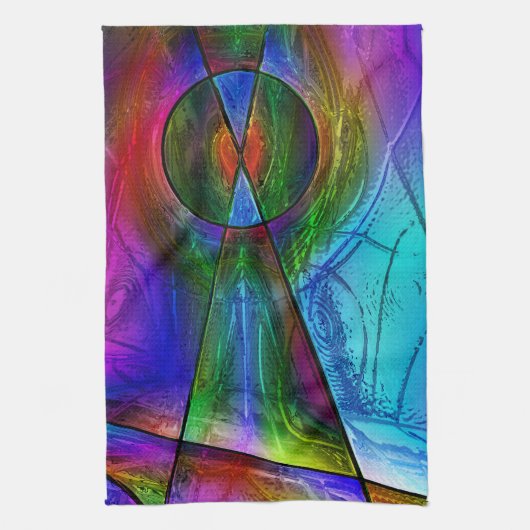 Hartglas 1 geschirrtuch (Vertikal)