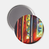 Hartglas 1 magnet (Vorderseite/Rückseite)