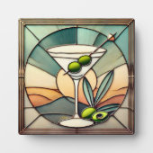 Hartglas 2 Mezquita Martini Fotoplatte (Vorderseite)