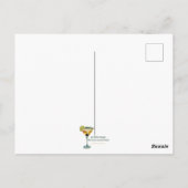 Hartglas 2 Mezquita Martini Postkarte (Rückseite)