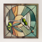 Hartglas 2 Mezquita Martini Puzzle (Horizontal)