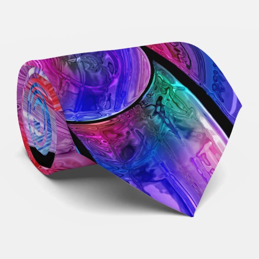 Hartglas 3 krawatte (Gerollt)