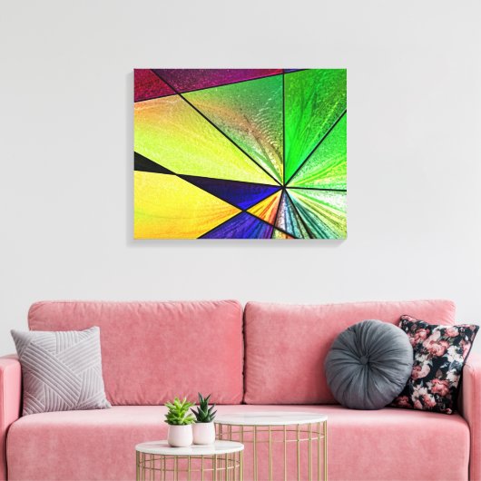 Hartglas 5 leinwanddruck (Insitu (Wohnzimmer))