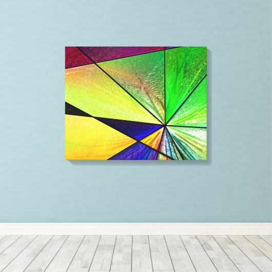 Hartglas 5 leinwanddruck (Insitu (Holzboden))