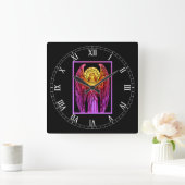 Hartglas Angel Acrylwand Uhr (Zuhause)