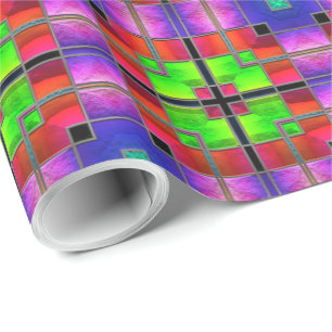 Hartglas Art 8 Umschlagpapier Geschenkpapier