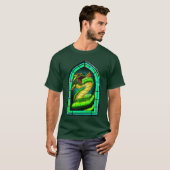Hartglas Basilisk T-Shirt (Vorne ganz)