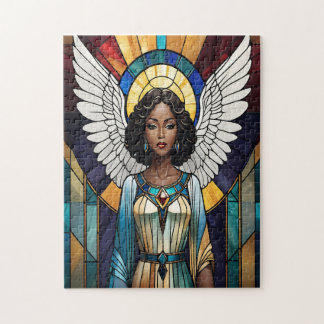 Hartglas Black Angel Puzzle