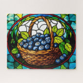 Hartglas Blueberry Basket Puzzle (Horizontal)