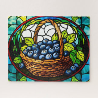 Hartglas Blueberry Basket Puzzle