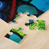 Hartglas Blueberry Basket Puzzle (Seite)