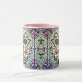 Hartglas-Blumenkreuz Tasse (Zentrum)