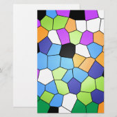 Hartglas Briefpapier (Vorne/Hinten)
