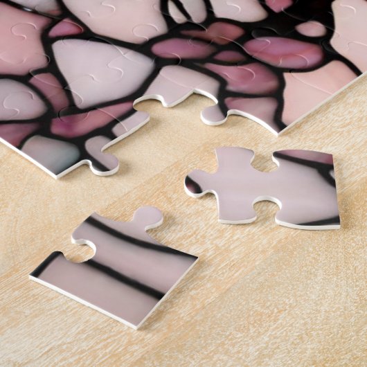 Hartglas Cherry Blossom Puzzle (Seite)