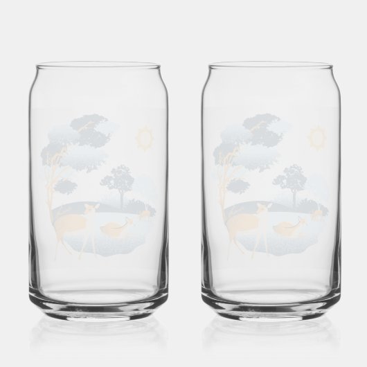 Hartglas Dosenglas (Rückseite)