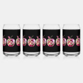 Hartglas Dosenglas (Vorderseite)