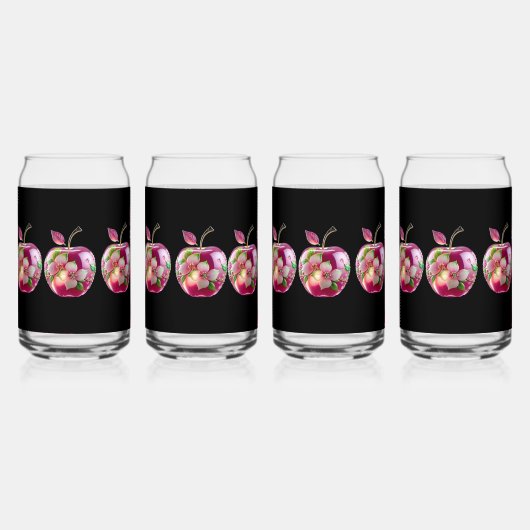 Hartglas Dosenglas (Vorderseite)