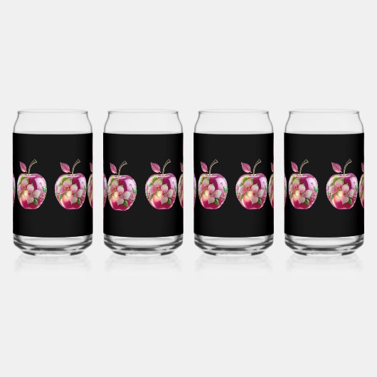 Hartglas Dosenglas (Links)