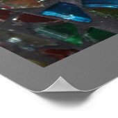 Hartglas-Druck Poster (Ecke)