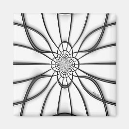 Hartglas-Embossed-Elegance-Magnet Magnet