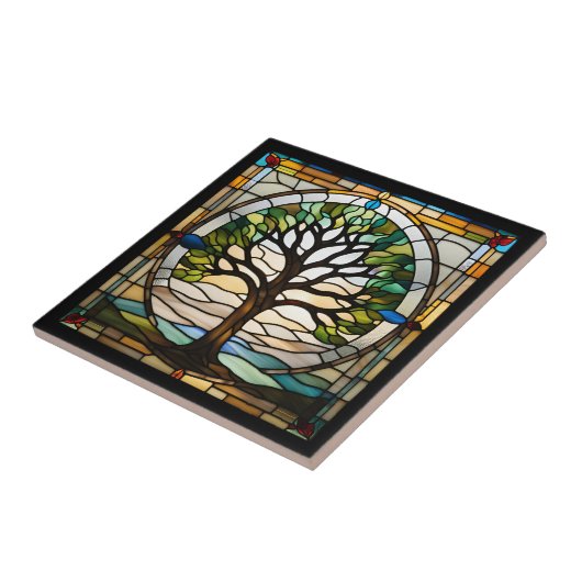 Hartglas Fliese (Seite)