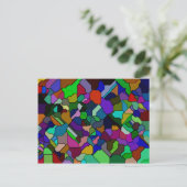 Hartglas-Fliesen-Postkarte Postkarte (Stehend Vorderseite)