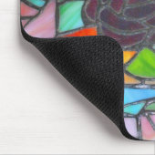 Hartglas Floral Mousepad (Ecke)