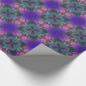 Hartglas Gardenia Geschenkpapier (Ecke)