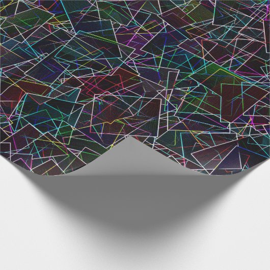 Hartglas.... Geschenkpapier (Ecke)