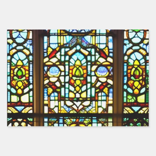 Hartglas Geschenkpapier Set (Vorderseite 3)