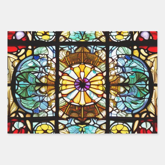 Hartglas Geschenkpapier Set (Vorderseite 2)